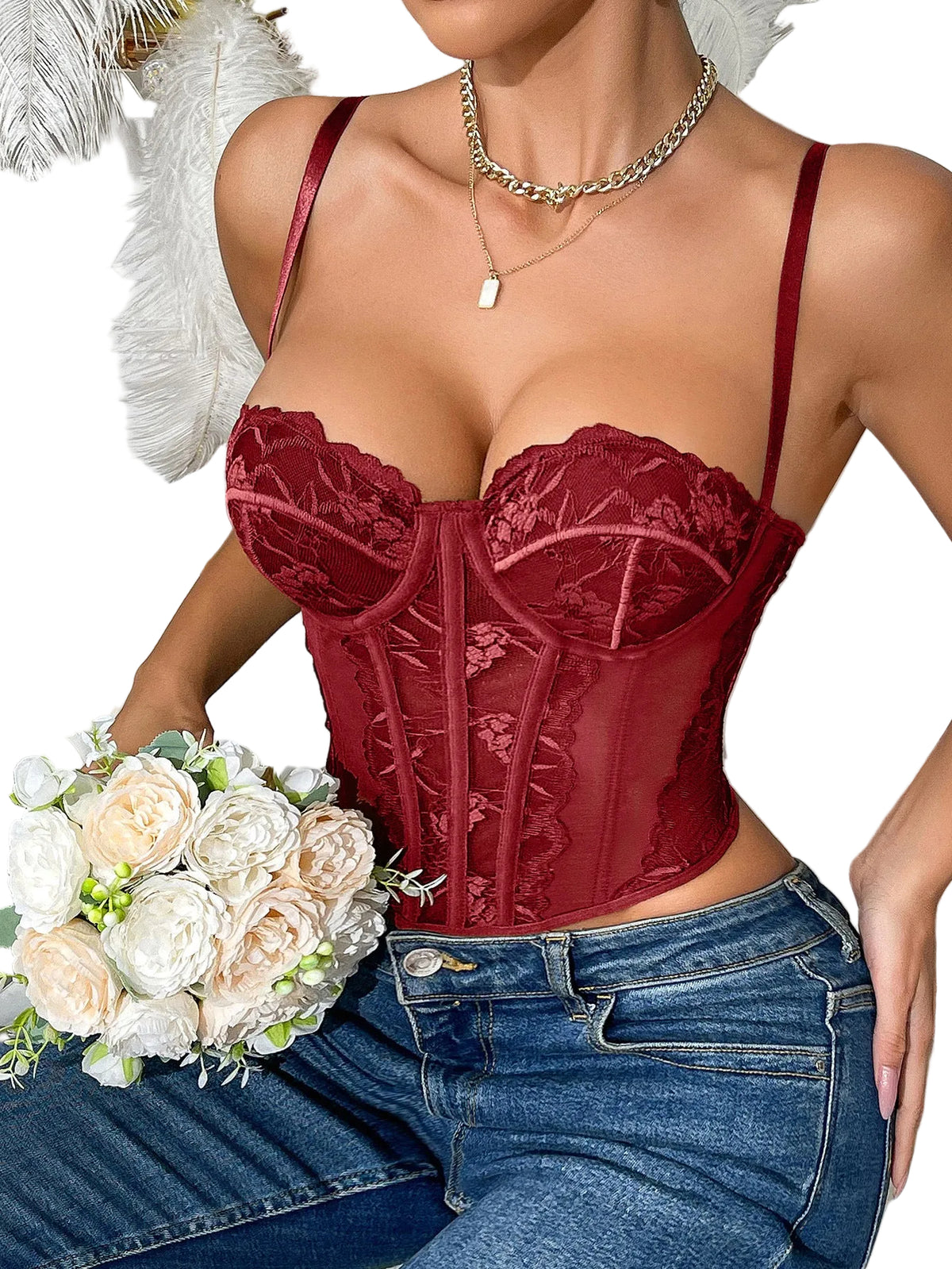 Belle™ Lace Corset Top