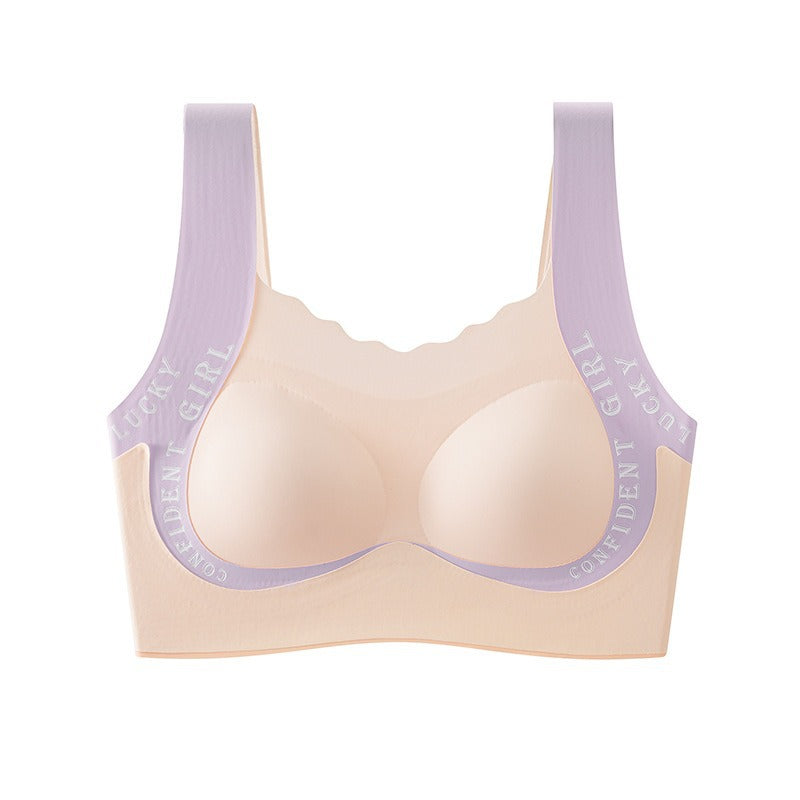Girls Seamless Sports Bra Vest for Ages 12-18 Breathable Shock-Proof Full Coverage Bra