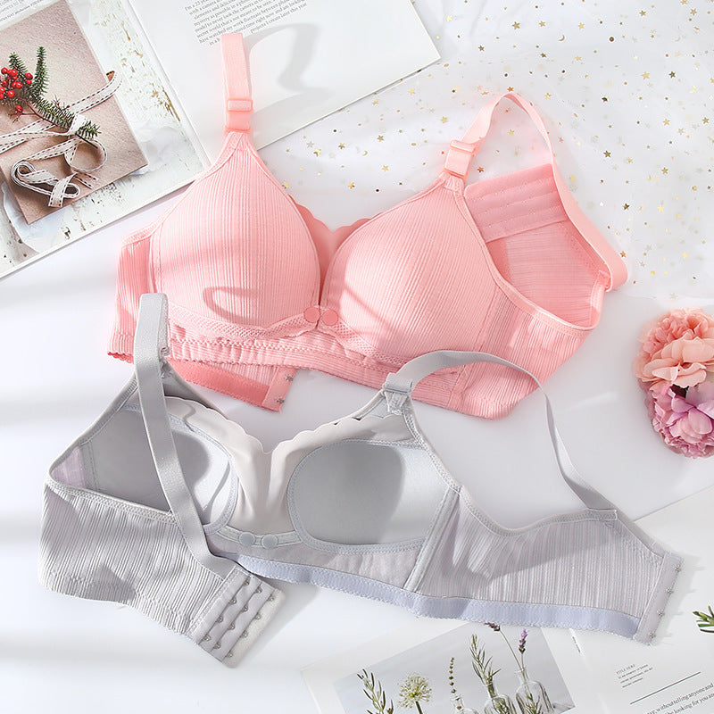 Front Buckle Nursing Bra